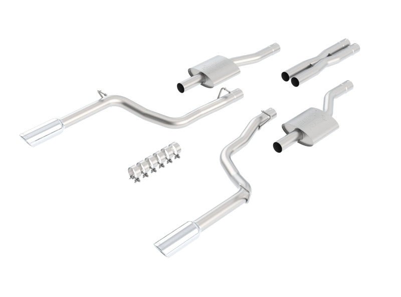 Borla 06-10 Dodge Charger SRT8 / 05-10 Chrysler 300 C SRT8 Aggressive ATAK Catback Exhaust - Crew Original
