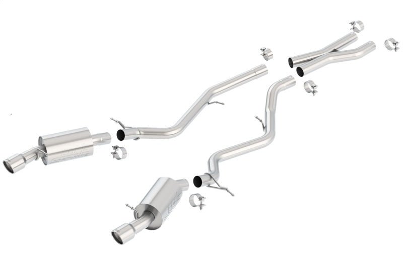Borla 07-08 BMW 335i coupe/sedan aggressive catback exhaust system - Crew Original