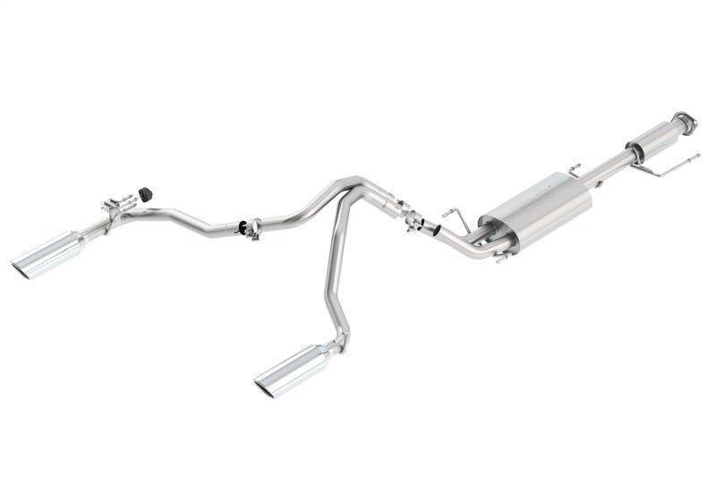 Borla 07-09 Toyota FJ Cruiser 4.0L V6 Catback Exhaust Single Split Rear Exit - Crew Original