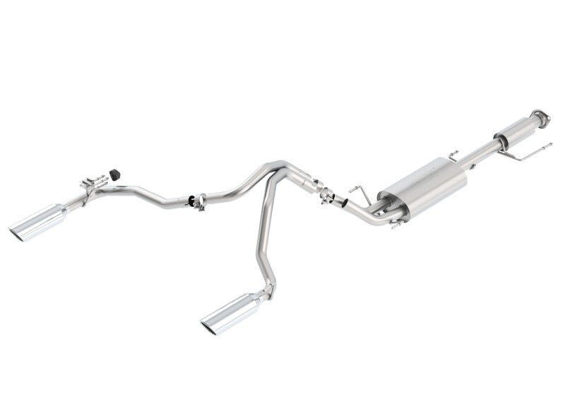 Borla 07-09 Toyota FJ Cruiser 4.0L V6 Catback Exhaust Single Split Rear Exit - Crew Original