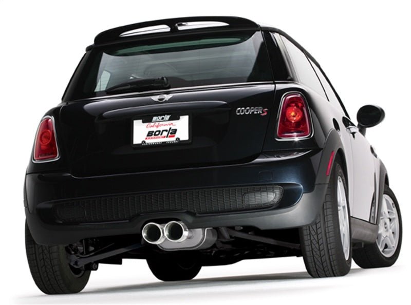 Borla 07-14 Mini Cooper S / Coupe S 1.6L Turbo FWD AT/MT Catback Exhaust - Crew Original