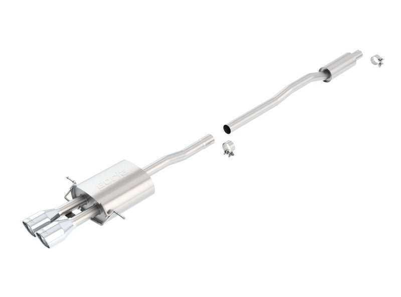 Borla 07-14 Mini Cooper S / Coupe S 1.6L Turbo FWD AT/MT Catback Exhaust - Crew Original
