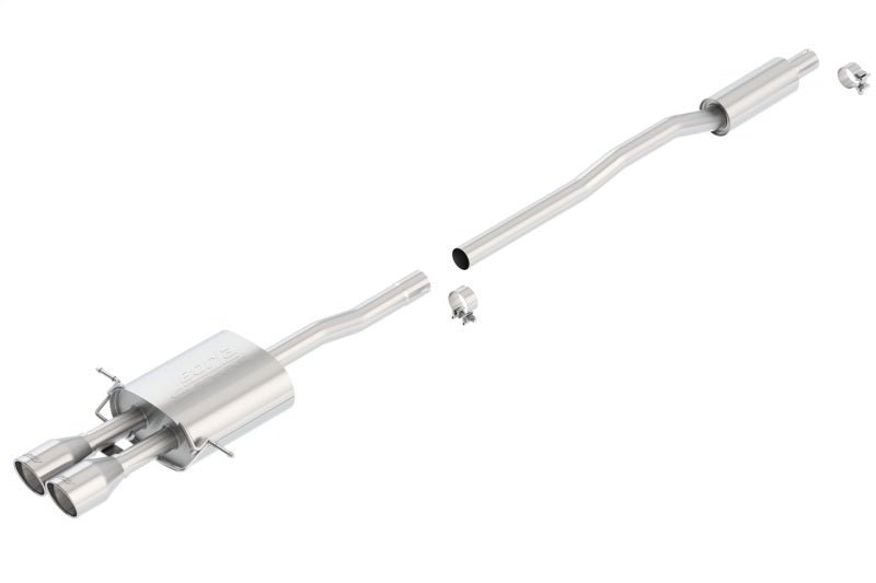 Borla 07-14 Mini Cooper S / Coupe S 1.6L Turbo FWD AT/MT Catback Exhaust - Crew Original
