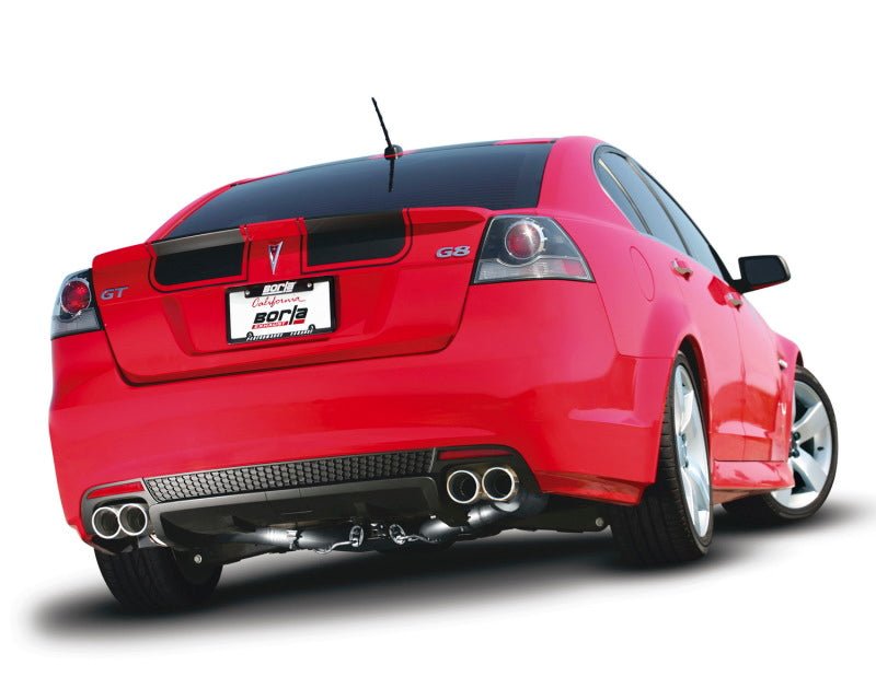 Borla 08-09 Pontiac G8/GT 6.0L 8cyl SS Catback Exhaust w/ X Pipe - Crew Original