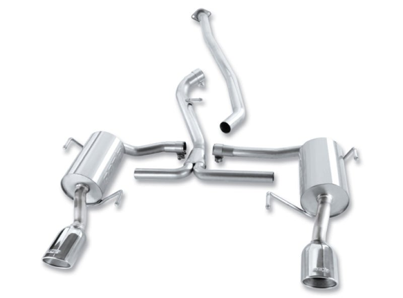 Borla 08-10 Subaru Impreza 2.5i Sedan 4DR SS Catback Exhaust - Crew Original