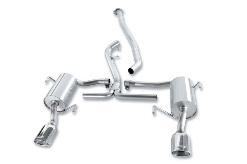 Borla 08-10 Subaru Impreza 2.5i Sedan 4DR SS Catback Exhaust - Crew Original