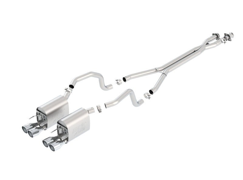 Borla 09-11 Chevrolet Corvette 6.2L V8 Aggressive ATAK Catback Exhaust - Crew Original