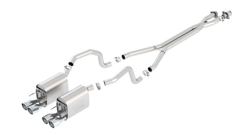 Borla 09-11 Chevrolet Corvette 6.2L V8 Aggressive ATAK Catback Exhaust - Crew Original