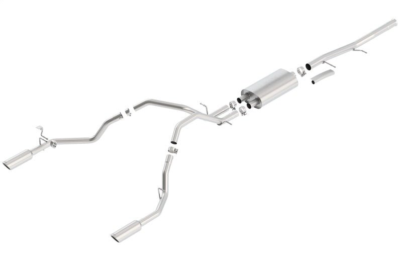 Borla 09-11 Chevrolet Silverado / 09-11 GMC Sierra S-Type SS Catback Exhaust - Crew Original