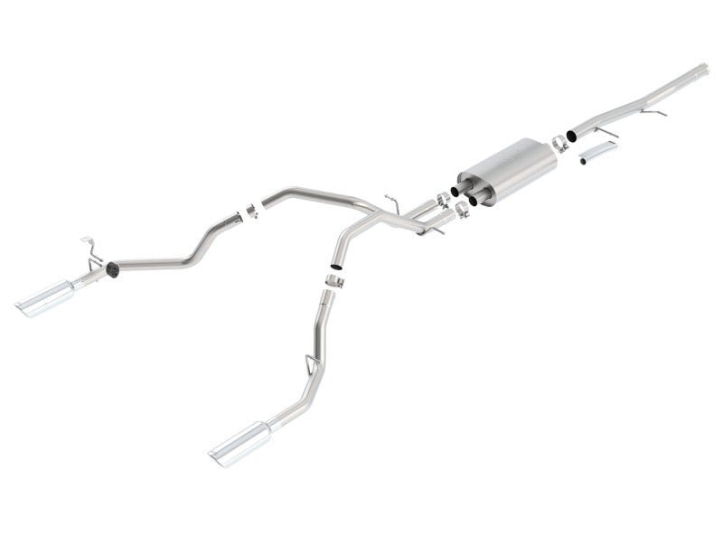 Borla 09-11 Chevrolet Silverado / 09-11 GMC Sierra S-Type SS Catback Exhaust - Crew Original
