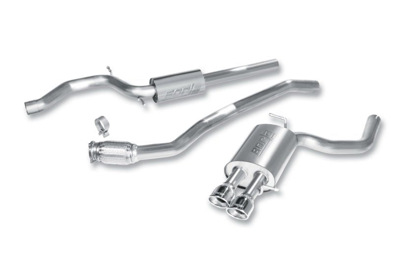 Borla 09-15 Audi A4 Quattro Base SS Catback Exhaust - Crew Original