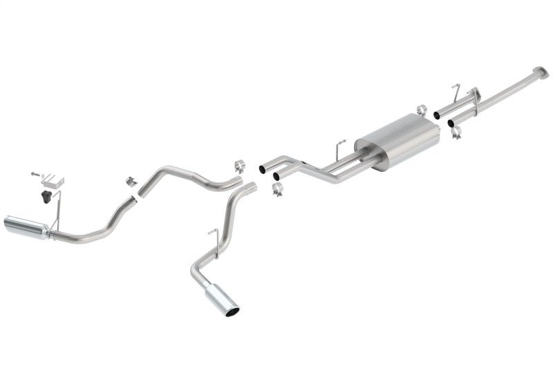 Borla 09-15 Toyota Tundra 4.6L / 5.7L V8 Crew Max / Double Cab SS Dual Split Catback Exhaust - Crew Original
