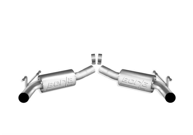 Borla 10-11 Chevy Camaro SS Coupe/Convertible 6.2L 8cyl SS S-Type Exhaust (REAR SECTION ONLY) - Crew Original