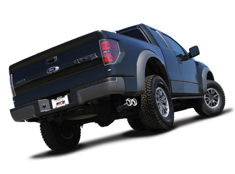 Borla 10-12 Ford F-150 Raptor 6.2L V8 2/4WD AT Touring SS Catback Exhaust - Crew Original