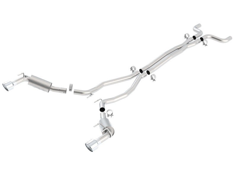 Borla 10-13 Chevy Camaro SS 6.2L 8cyl Aggressive Catback Exhaust - Crew Original