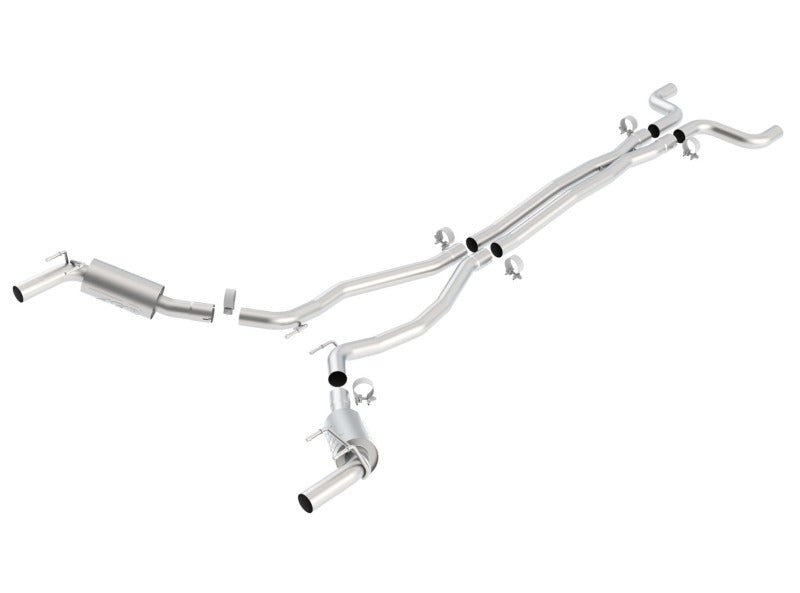 Borla 10-13 Chevy Camaro SS 6.2L V8 ATAK Catback Exhaust Incl. X Pipe works w/GFX Package - Crew Original