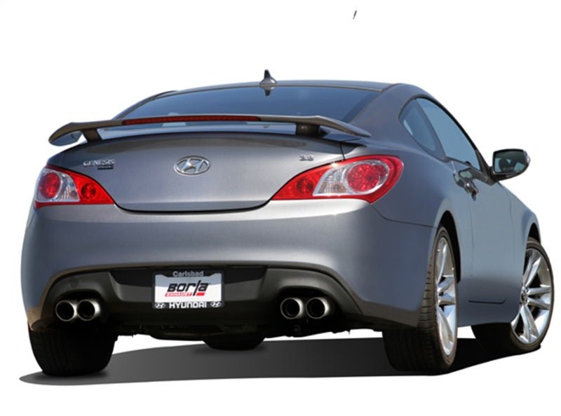 Borla 10-13 Hyundai Genesis 3.8L-V6 SS Catback Exhaust - Crew Original