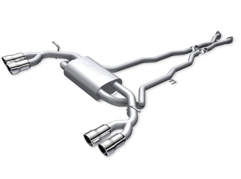 Borla 10-13 Hyundai Genesis 3.8L-V6 SS Catback Exhaust - Crew Original
