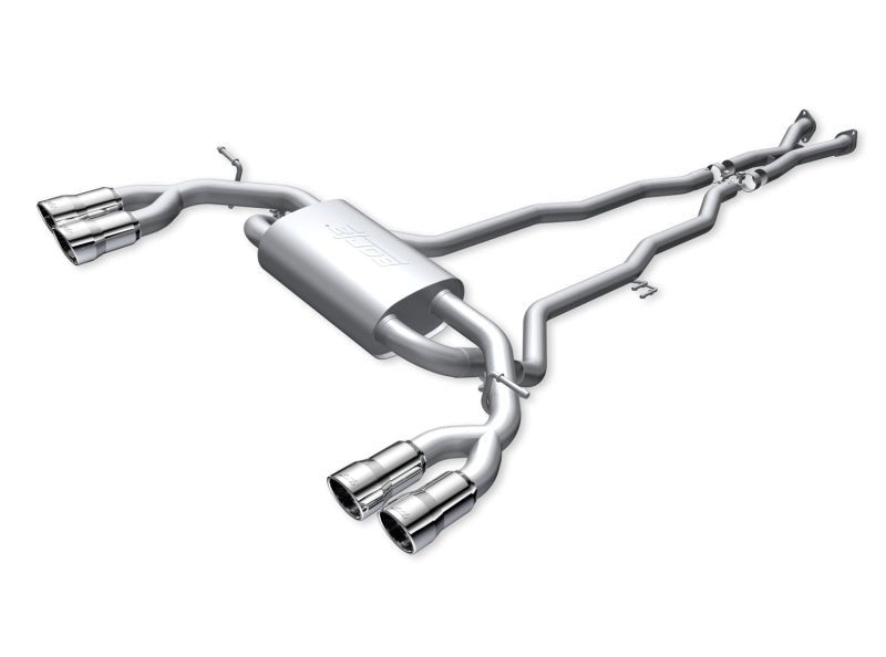Borla 10-13 Hyundai Genesis 3.8L-V6 SS Catback Exhaust - Crew Original