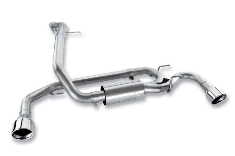 Borla 10-13 Mazda 3/Mazdaspeed 3 2.5L/2.3L Turbo FEW MT Hatchback SS Exhaust (rear section only) - Crew Original