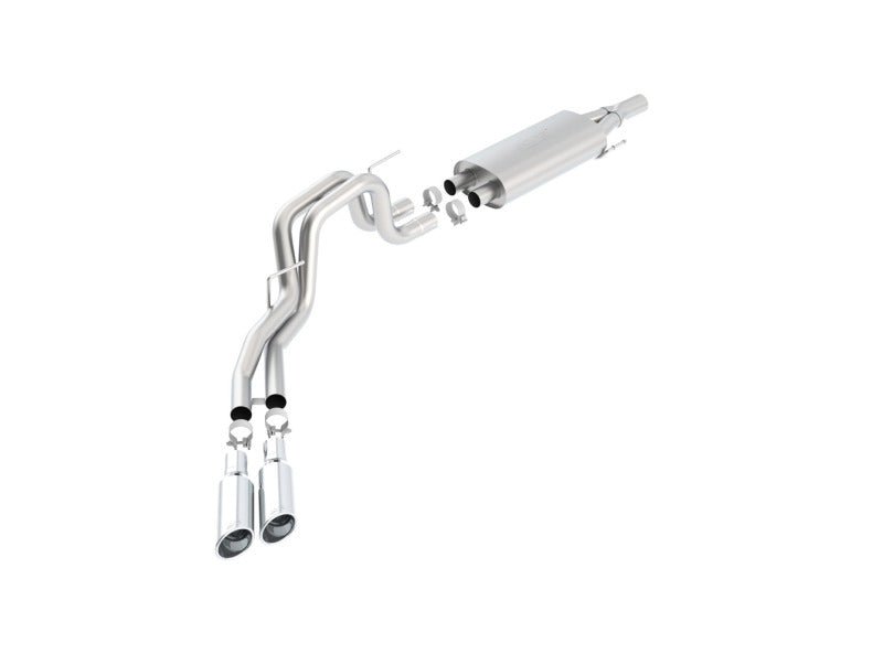 Borla 10-14 Ford F-150 SVT Raptor 6.2L-8cyl SS Catback Exhaust - Crew Original