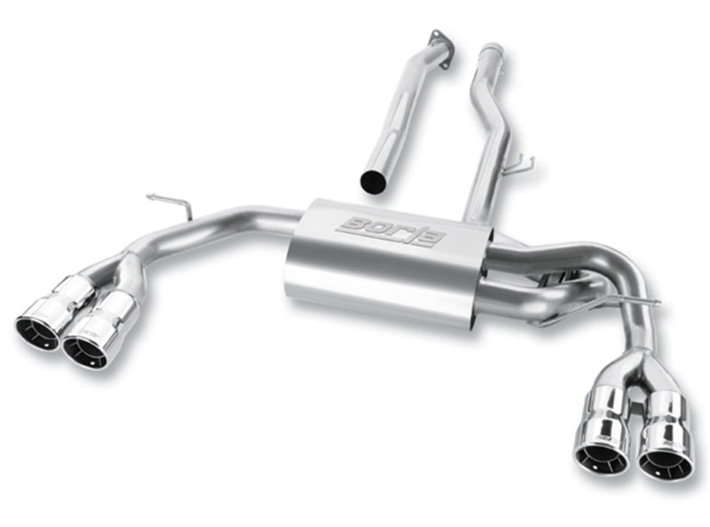 Borla 10-14 Genesis Coupe 2.0L Turbo ONLY AT/MT RWD 2DR Catback Exhaust - Crew Original