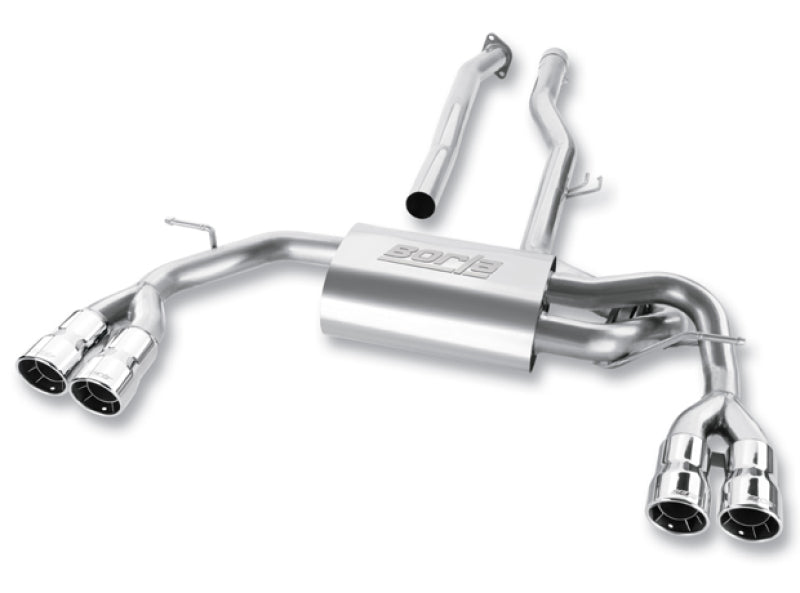 Borla 10-14 Genesis Coupe 2.0L Turbo ONLY AT/MT RWD 2DR Catback Exhaust - Crew Original