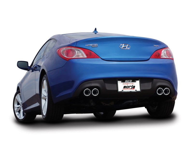 Borla 10-14 Genesis Coupe 2.0L Turbo ONLY AT/MT RWD 2DR Catback Exhaust - Crew Original