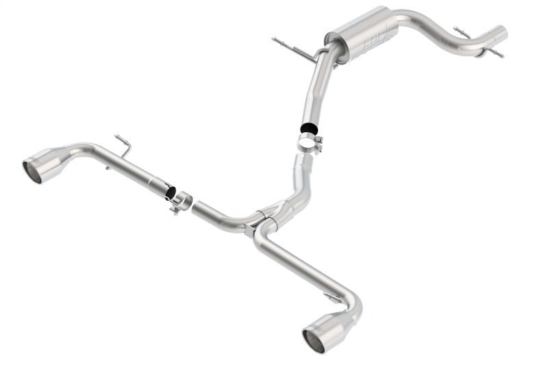 Borla 10-14 VW GTI Base 2.0L 4cyl Catback Exhaust - Crew Original