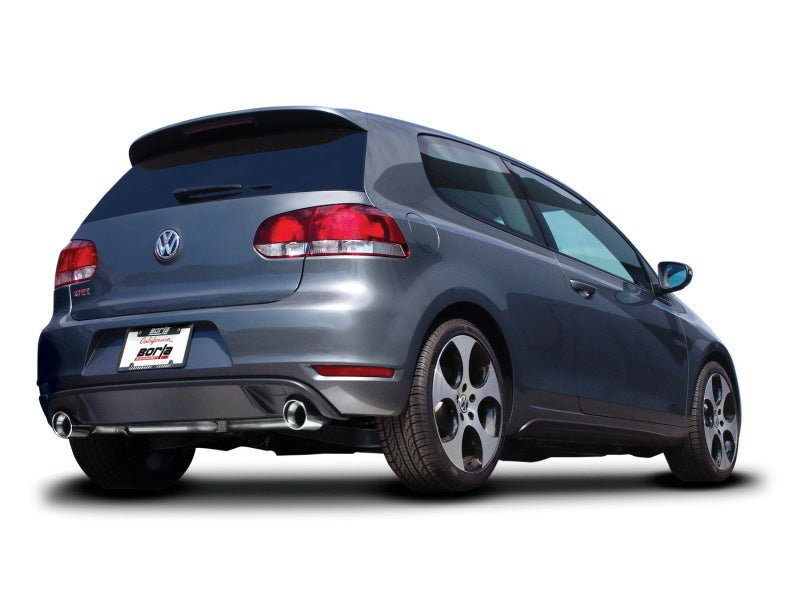 Borla 10-14 VW GTI Base 2.0L 4cyl Catback Exhaust - Crew Original