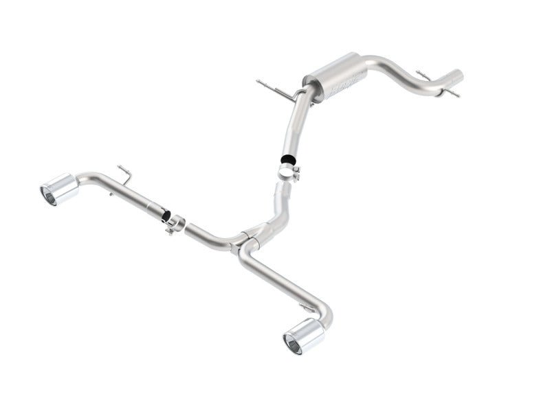 Borla 10-14 VW GTI Base 2.0L 4cyl Catback Exhaust - Crew Original