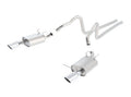 Borla 11-12 Ford Mustang 3.7L AT/MT RWD 2dr ATAK SS Catback Exhaust - Crew Original
