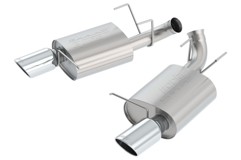 Borla 11-12 Ford Mustang GT 5.0L 8cyl 6spd RWD S-Type Exhaust (rear section only) - Crew Original