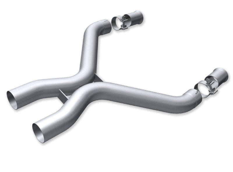 Borla 11-12 Ford Mustang GT/Shelby GT500 5.0L/5.4L 8cyl AT/MT 6speed RWD X Pipe - Crew Original