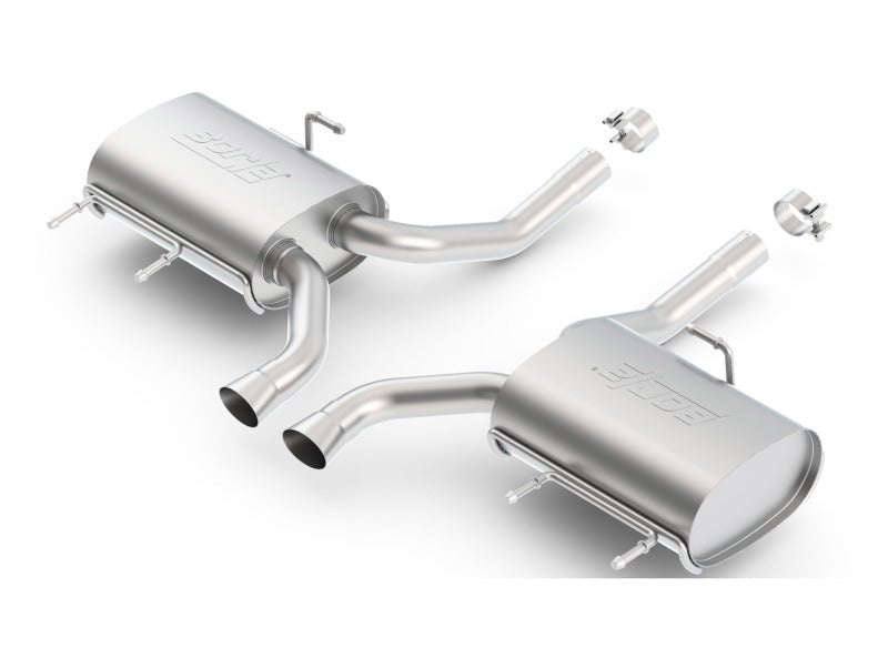 Borla 11-14 CTS Coupe V6 3.6L AT RWD/AWD Dual Ctr Rear Exit Touring Exhaust (REAR SECTION ONLY) - Crew Original