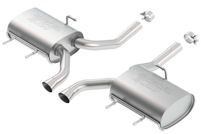 Borla 11-14 CTS Coupe V6 3.6L AT RWD/AWD Dual Ctr Rear Exit Touring Exhaust (REAR SECTION ONLY) - Crew Original