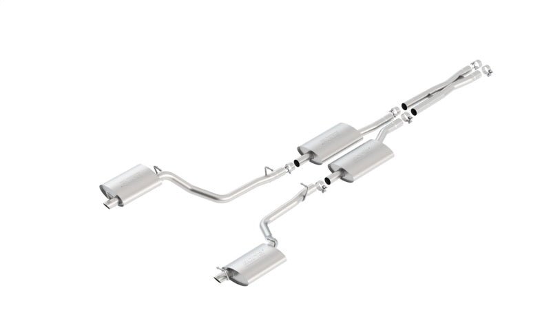 Borla 11-14 Dodge Charger SE / 11-14 Chrysler 300 Ltd/Base/12 300 S X-Pipe Touring Catback Exhaust - Crew Original
