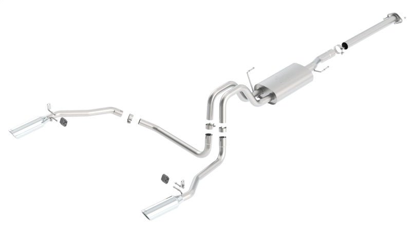 Borla 11-14 Ford F-150 5.0L AT 2/4WD Aggressive ATAK SS Catback Exhaust - Crew Original