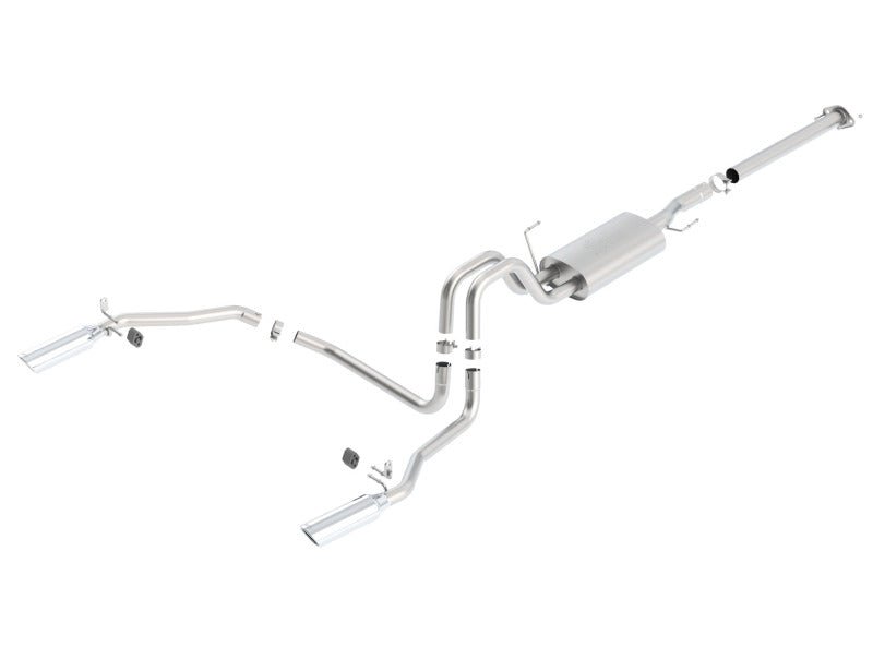 Borla 11-14 Ford F-150 5.0L AT 2/4WD Aggressive ATAK SS Catback Exhaust - Crew Original