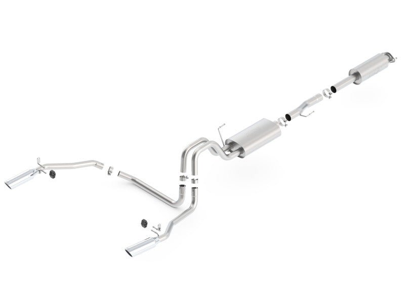 Borla 11-14 Ford F-150 5.0L AT 2/4WD S-Type SS Catback Exhaust - Crew Original