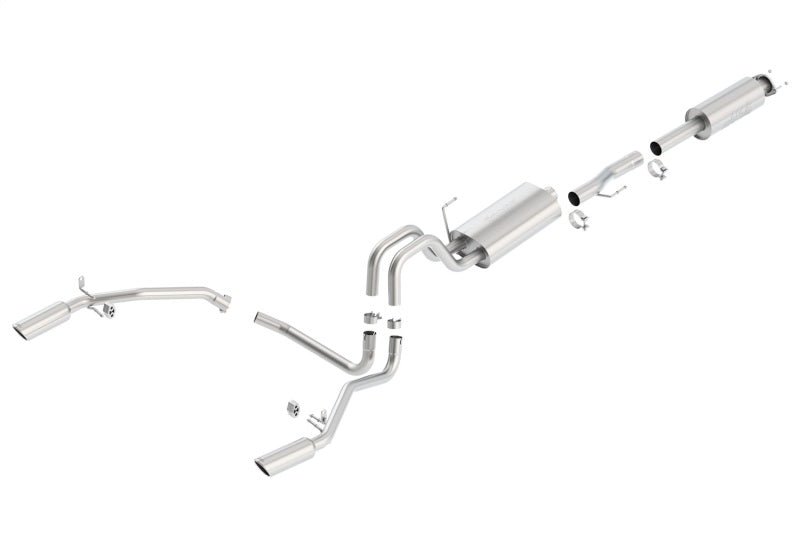 Borla 11-14 Ford F-150 5.0L AT 2/4WD S-Type SS Catback Exhaust - Crew Original