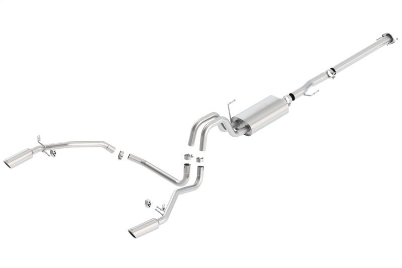 Borla 11-14 Ford F150 AT 2/4WD 2/4dr S-Type SS Catback Exhaust - Crew Original