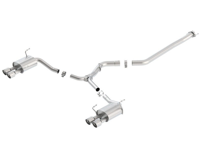 Borla 11-14 Subaru Impreza WRX/STI Sedan 4dr ATAK SS Catback Exhaust - Crew Original