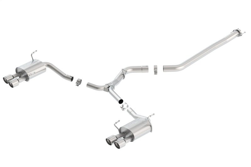 Borla 11-14 Subaru Impreza WRX/STI Sedan 4dr ATAK SS Catback Exhaust - Crew Original
