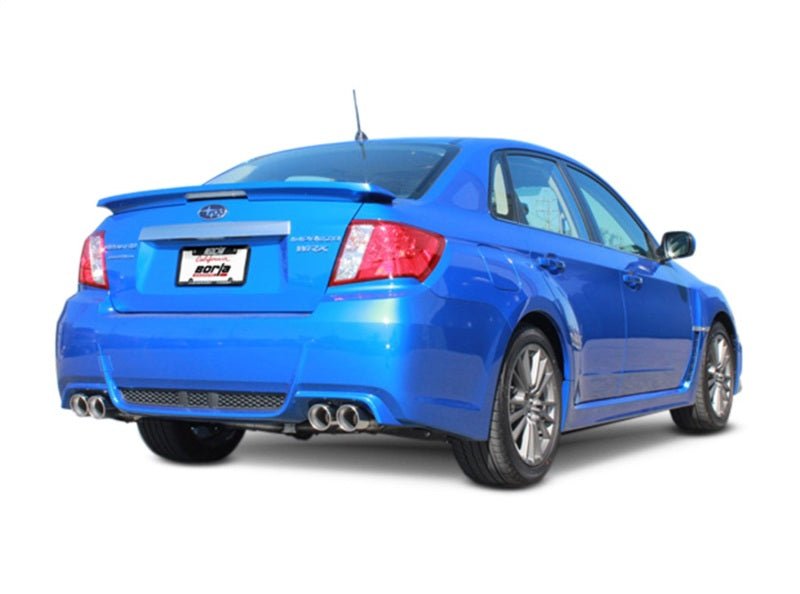 Borla 11-14 Subaru Impreza WRX/STI Sedan 4dr ATAK SS Catback Exhaust - Crew Original