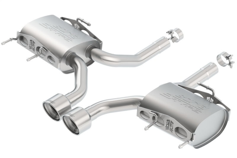 Borla 11-15 Cadillac CTS V Coupe 6.2L 8 cyl SS, S Type Exhaust (rear section only) - Crew Original
