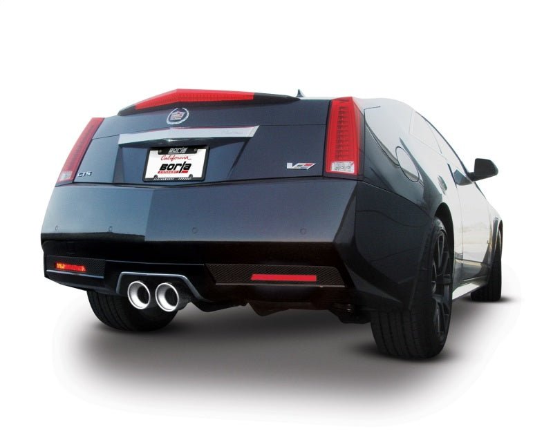 Borla 11-15 Cadillac CTS V Coupe 6.2L 8 cyl SS, S Type Exhaust (rear section only) - Crew Original