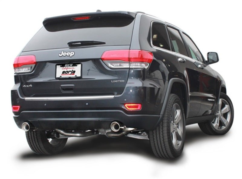 Borla 11-16 Jeep Grand Cherokee Limited/Laredo 5.7L 8cyl 4WD/RWD SS Catback Exhaust - Crew Original
