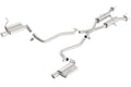 Borla 11-16 Jeep Grand Cherokee Limited/Laredo 5.7L 8cyl 4WD/RWD SS Catback Exhaust - Crew Original