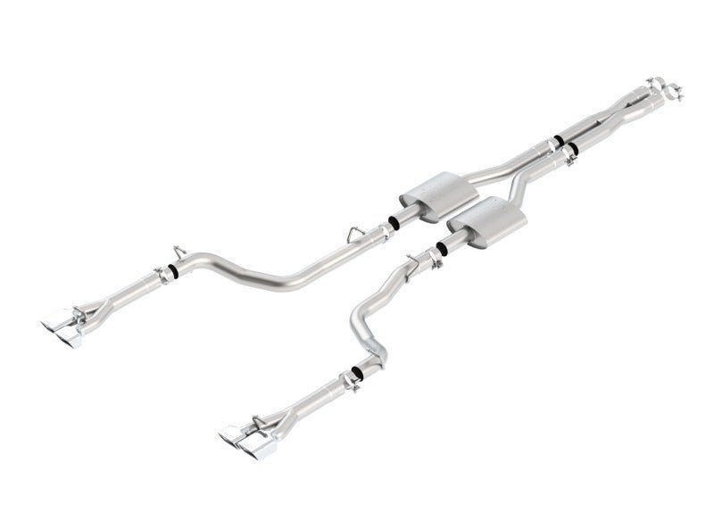 Borla 11 Dodge Challenger SRT8 Coupe AT/MT 5/6spd 6.4L 8cyl ATAK SS Catback Exhaust - Crew Original